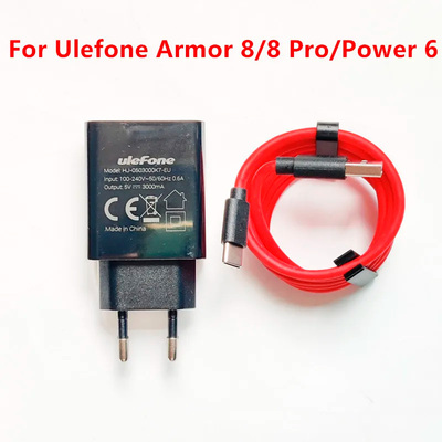 Accesorio Ulefone Cargador y Cable USB para Armor 8 50-60 Hz