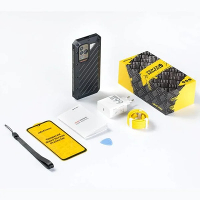 Celular Ulefone Power Armor 19 12GB RAM 256GB ROM 2SIM IP68 IP69K MIL Std 810H Negro
