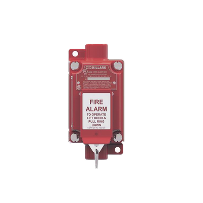 Estación de alarma contra incendios con activación por anillo de tracción /  3/4 pulgadas / 2NO/2NC.