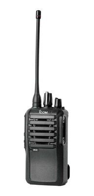 Radio Icom F4003 UHF 400–470 Mhz IP54 5W 16 Canales