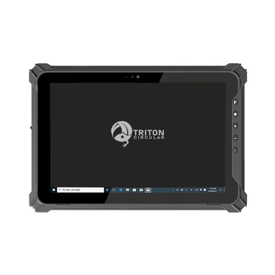 Tablet Triton W10 Escaner 2D Base Carga Bateria Extra 8GB RAM 64GB ROM IP65 MIL Std 810G Negro