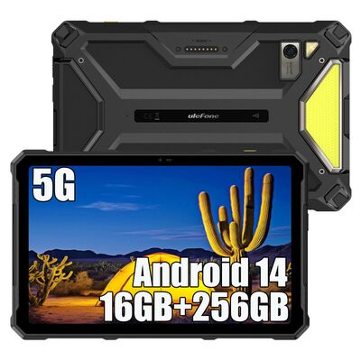 Tablet Ulefone Armor PAD 4GB RAM 64GB ROM IP68 MIL Std 810G Negro
