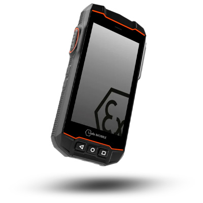 Terminal Movil IS Isafe Mobile M53A01 ATEX DZ1 4GB 64GB 4G Negro