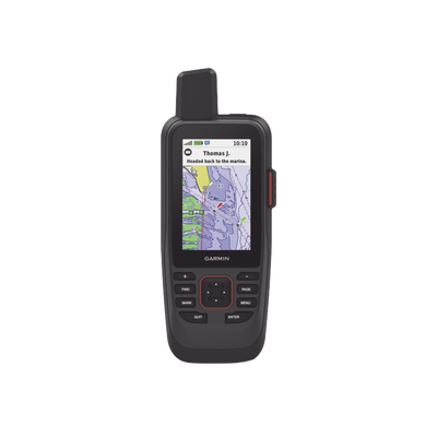 GPS Portátil GPSMAP® 86sci / Pantalla Transflectiva 3" / Resolución 240x400 píxeles / Batería Recargable hasta 35 Horas / Memoria 16 GB / Brújula de Tres Ejes / Compatible con Garmin Connect™ / IPX7 / MIL-