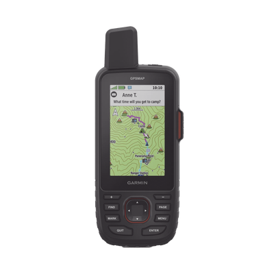 Navegador GPS Outdoor GPSMAP 67i / Pantalla TFT Transflectiva a Color 3″ / Resolución 240 x 400 Píxeles / Batería Recargable de Ión-Litio / Autonomía Hasta 840 Horas / IPX7 / MIL-STD-810 / Brújula de Tres Ej