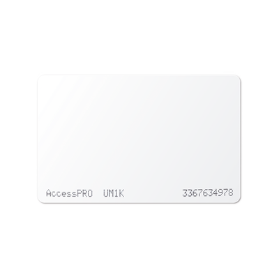 Tarjeta Tecnología Dual: RFID (UHF) 900MHz/MIFARE; 13.56MHz Para Oficinas y Estacionamientos