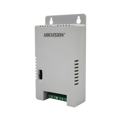 Fuente de Poder Regulada 12 Vcc / 13.5 Vcc / 15 Vcc para 4 Cámaras / 4 Amp (1 Amp por Salida) / Voltaje de Entrada 90 - 130 VCA / Filtro de Ruido para Cámaras 4K / Modo para Largas Distancias