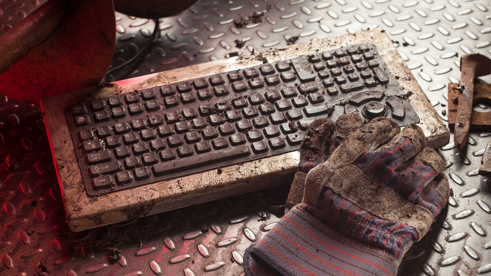 Teclado industrial iKey - imagen de referencia del fabricante