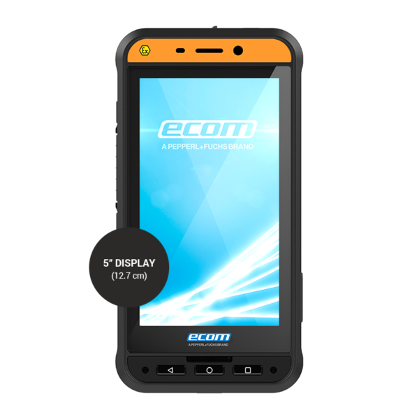 Ecom Smart-Ex 02 DZ2 amarillo, vista frontal