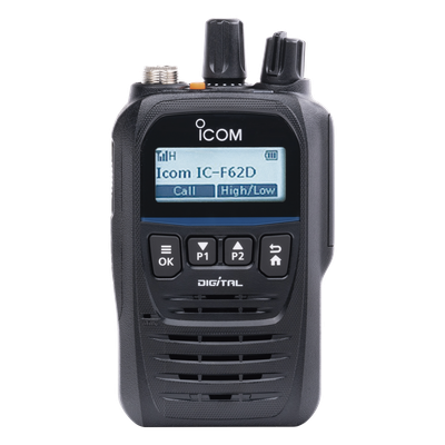 Radio Icom IC-F62DUL/11 portátil nxdn uhf con versión ul
